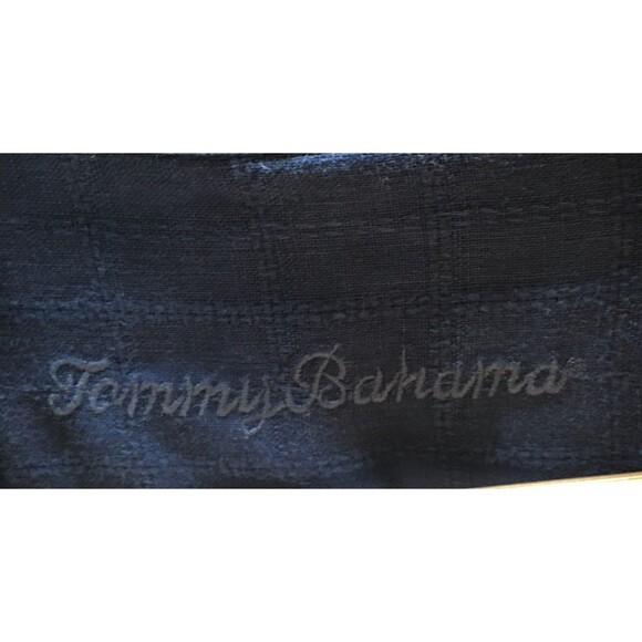 Tommy Bahama Shirt Men's Size XL Navy Blue Button Up - Picture 3 of 4